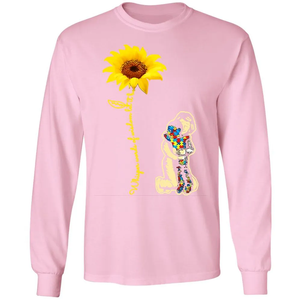 Long Sleeve T-Shirt - HBAV24MA - Light Pink - 3