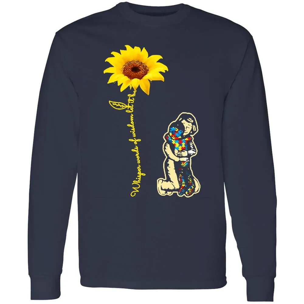 Long Sleeve T-Shirt - HBAV24MA - Navy - 2