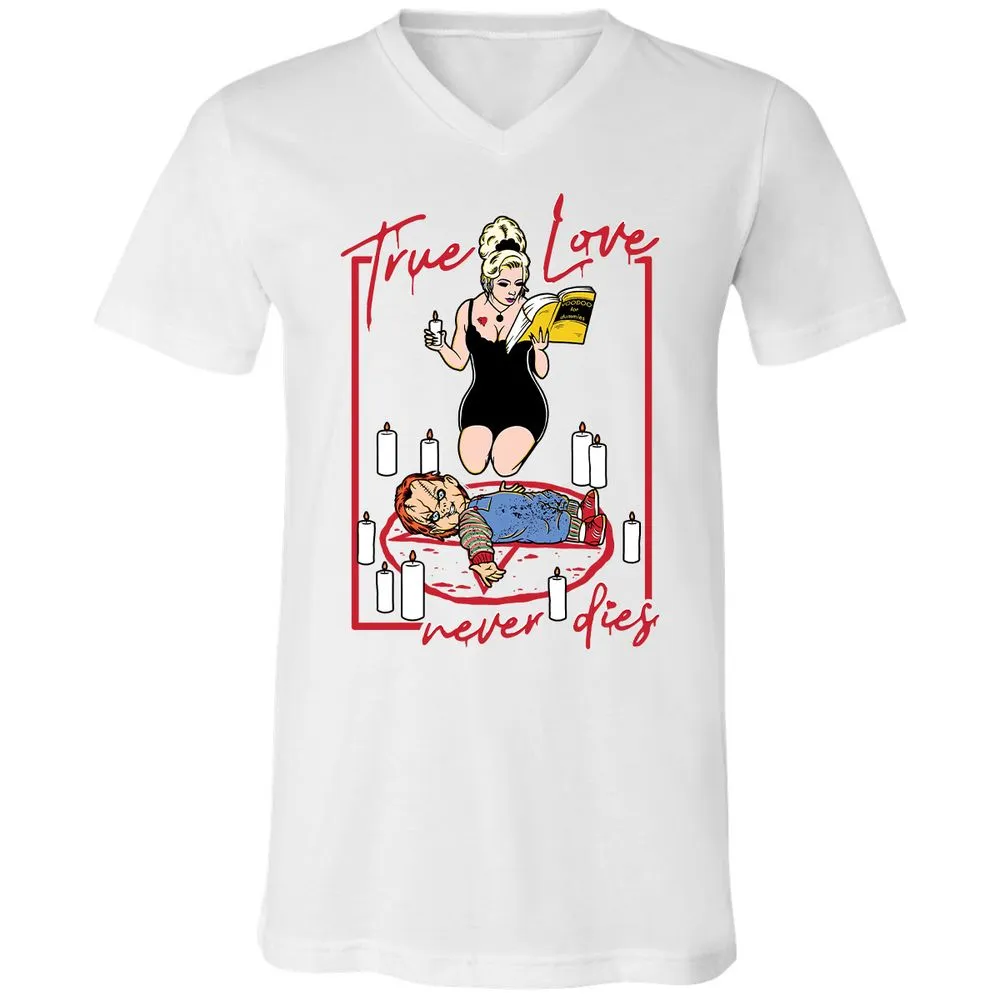 Unisex V-Neck T-Shirt - 2KHUJW56 - White - 5