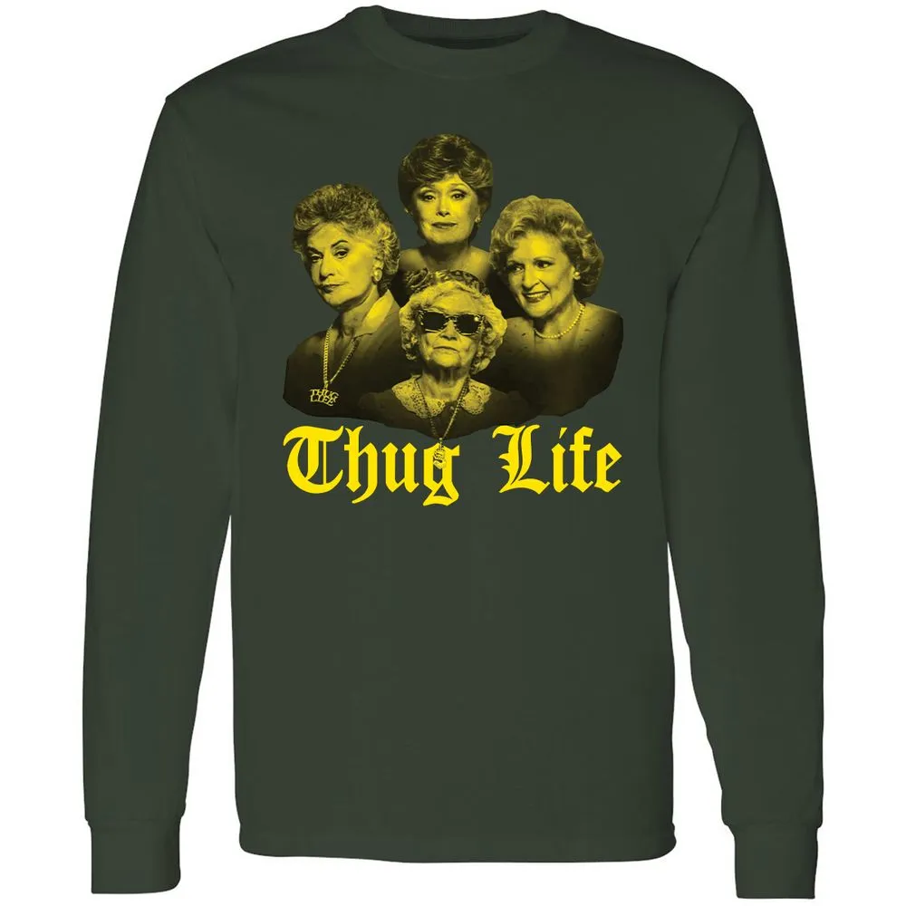 Long Sleeve T-Shirt - 51RQN5FC - Forest Green - 4