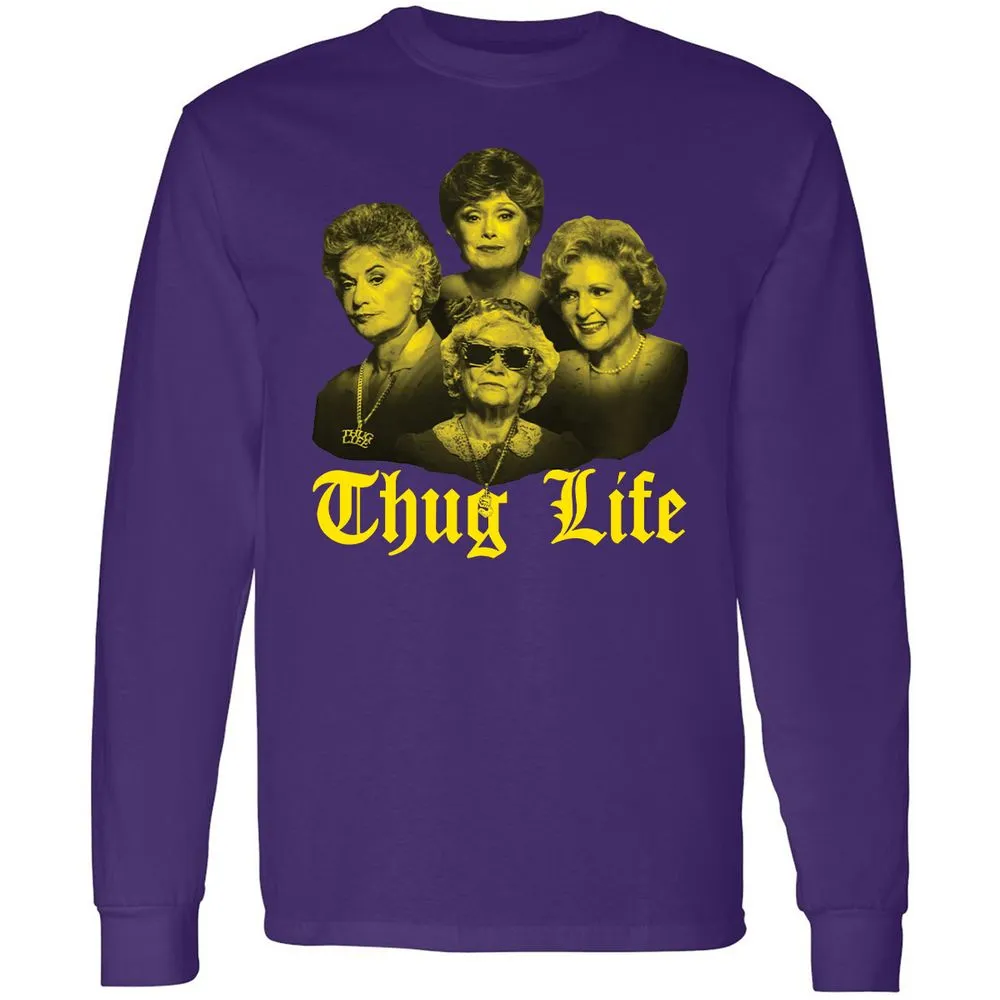 Long Sleeve T-Shirt - 51RQN5FC - Purple - 13