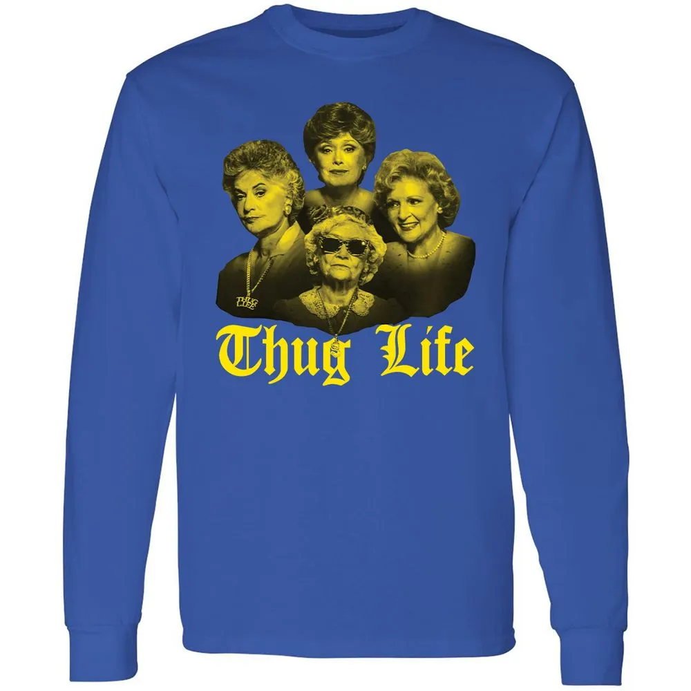 Long Sleeve T-Shirt - 51RQN5FC - Royal - 8