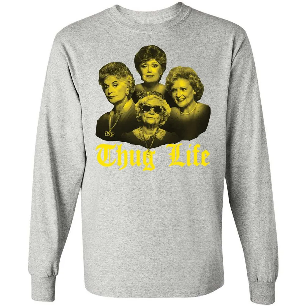 Long Sleeve T-Shirt - 51RQN5FC - Ash - 7