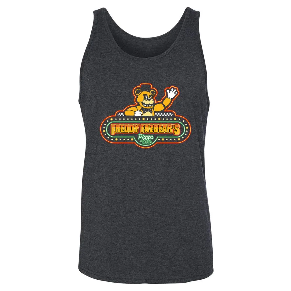 Unisex Jersey Tank - JE816RH7 - Dark Grey Heather - 6