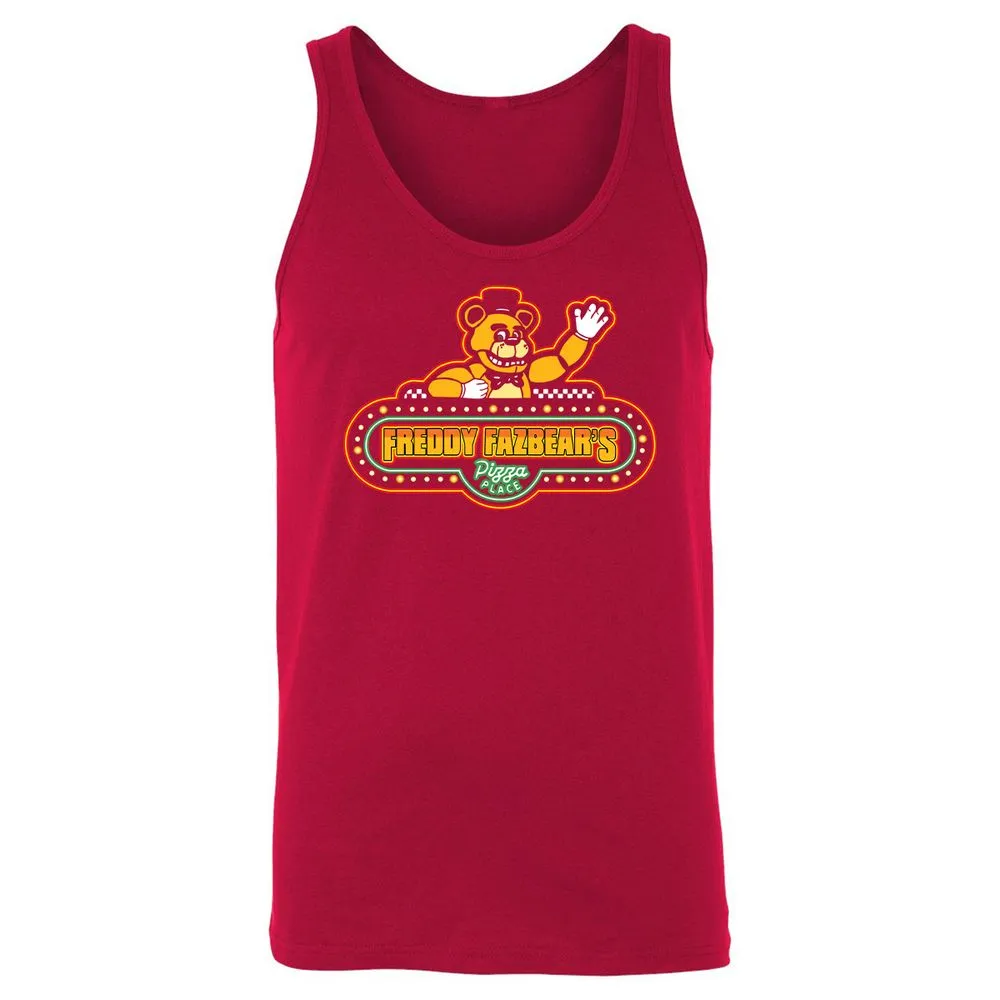 Unisex Jersey Tank - JE816RH7 - Red - 11