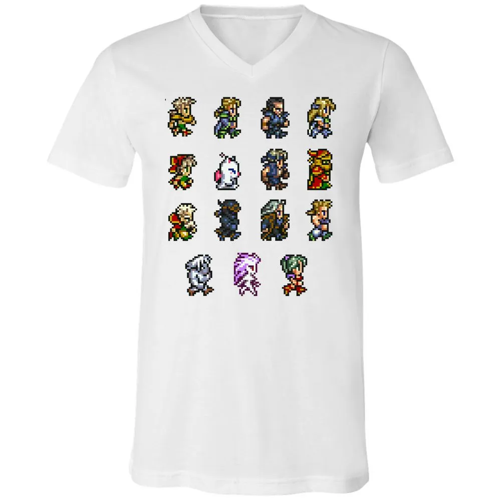 Unisex V-Neck T-Shirt - GWHGG4S7 - White - 5