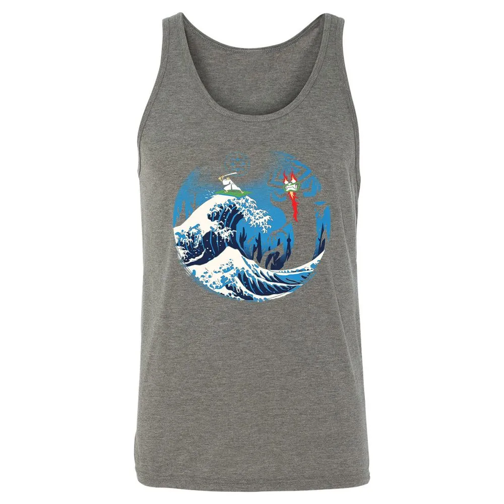 Unisex Jersey Tank - Q3N3YMNN - Grey Triblend - 8
