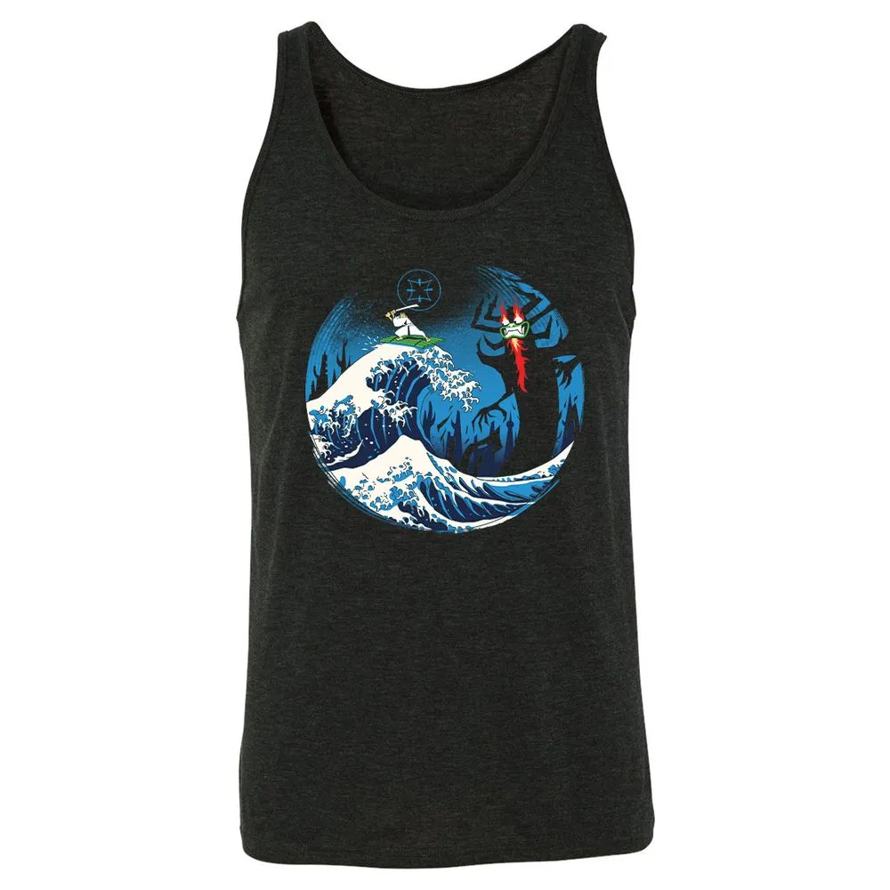 Unisex Jersey Tank - Q3N3YMNN - Charcoal Black Triblend - 5