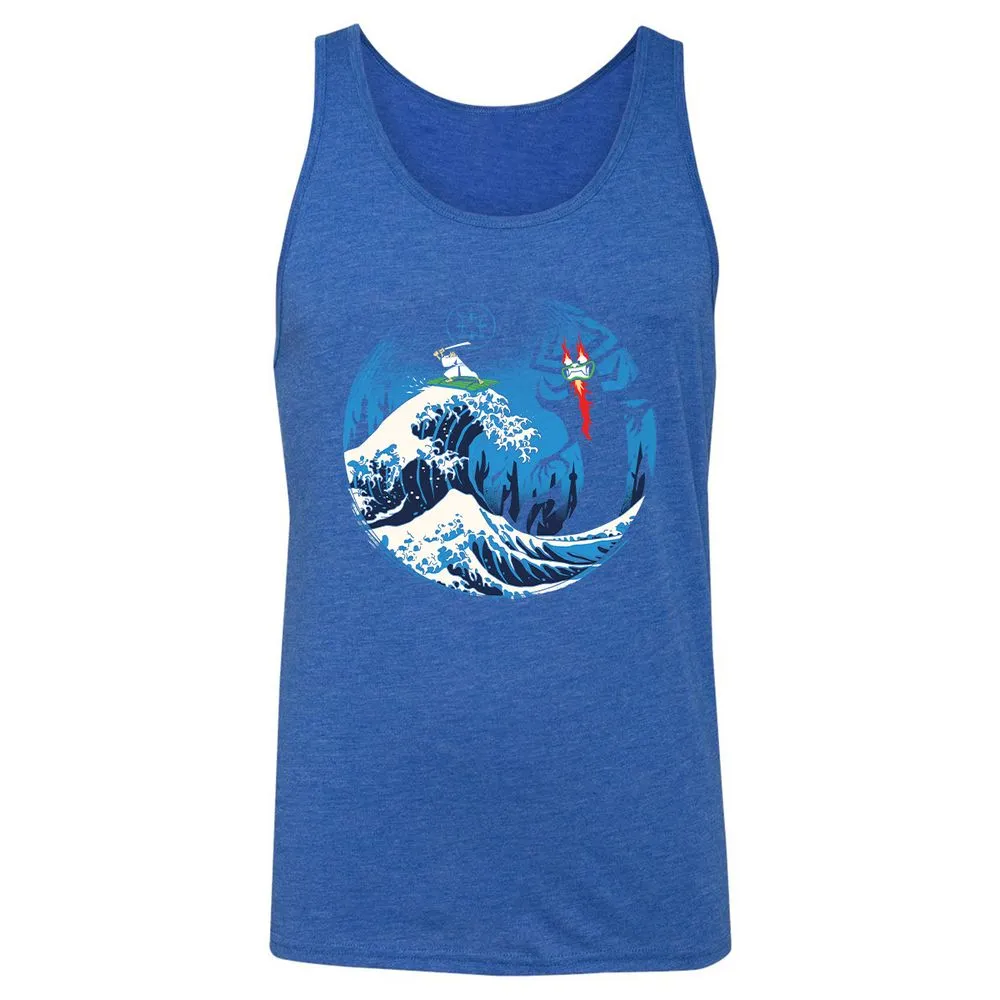 Unisex Jersey Tank - Q3N3YMNN - True Royal Triblend - 12