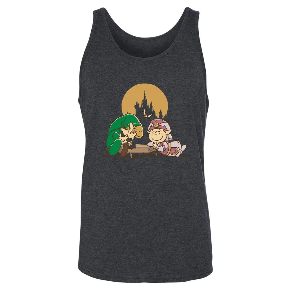 Unisex Jersey Tank - 55MCWFUV - Dark Grey Heather - 6