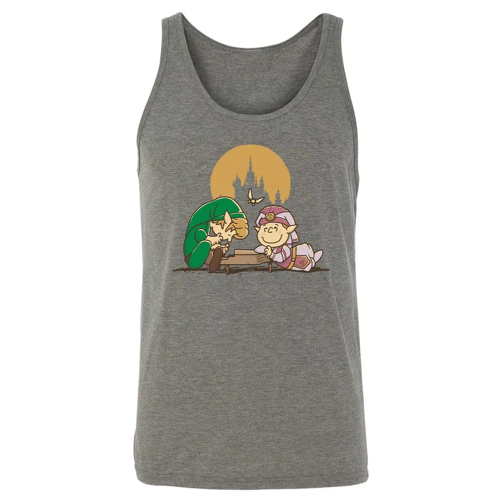 Unisex Jersey Tank - 55MCWFUV - Grey Triblend - 8