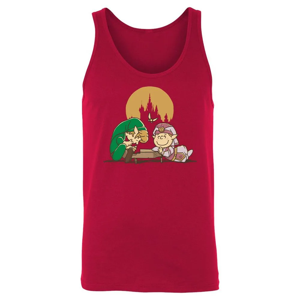 Unisex Jersey Tank - 55MCWFUV - Red - 11