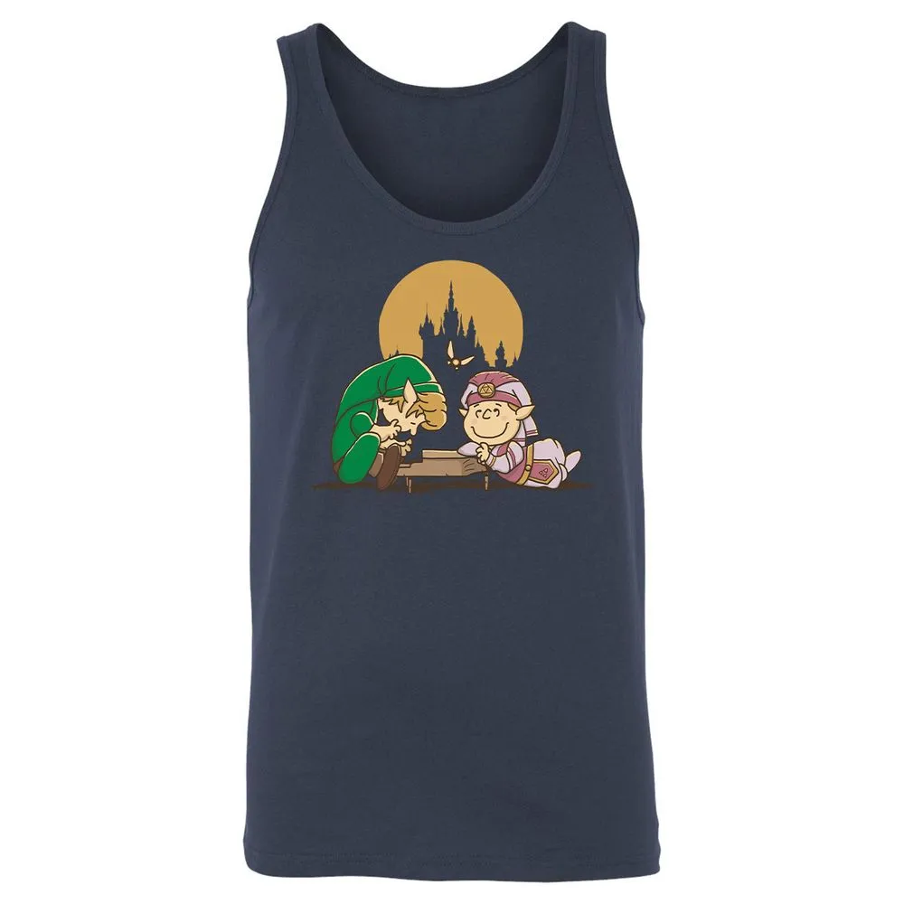 Unisex Jersey Tank - 55MCWFUV - Navy - 2