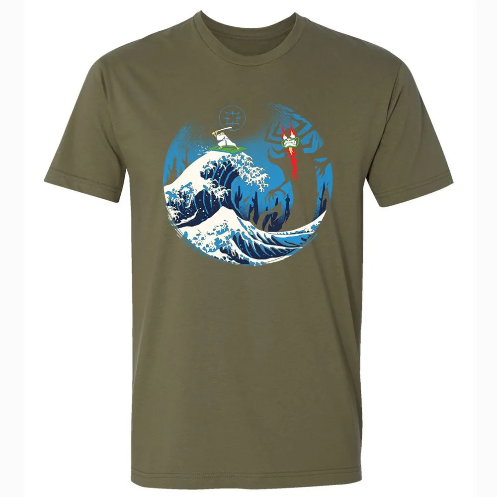 Premium Unisex T-Shirt - 1YAQDW4W - Military Green - 5