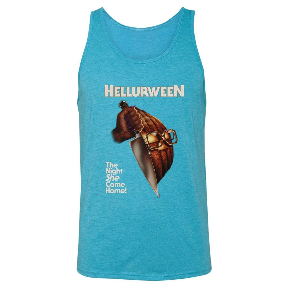 Unisex Jersey Tank - QZ8Y4ZA8 - Aqua Triblend - 3
