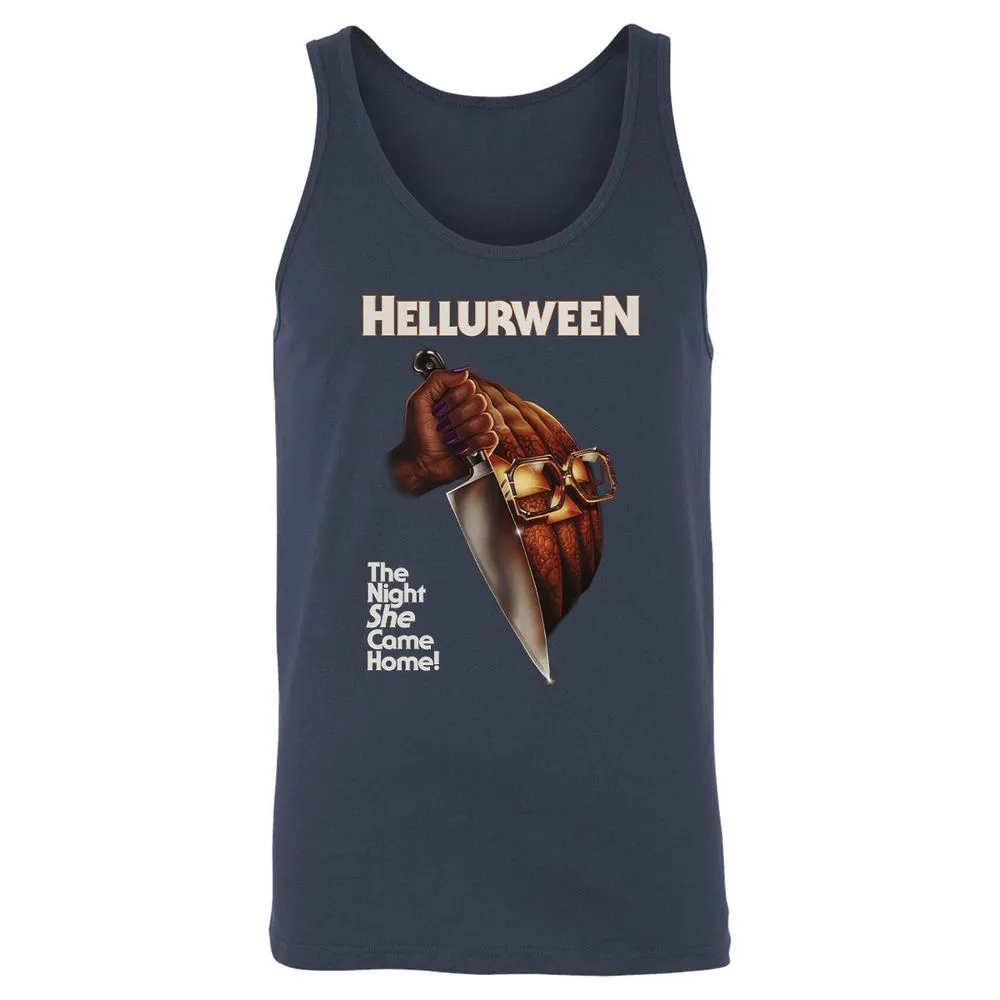 Unisex Jersey Tank - QZ8Y4ZA8 - Navy - 2