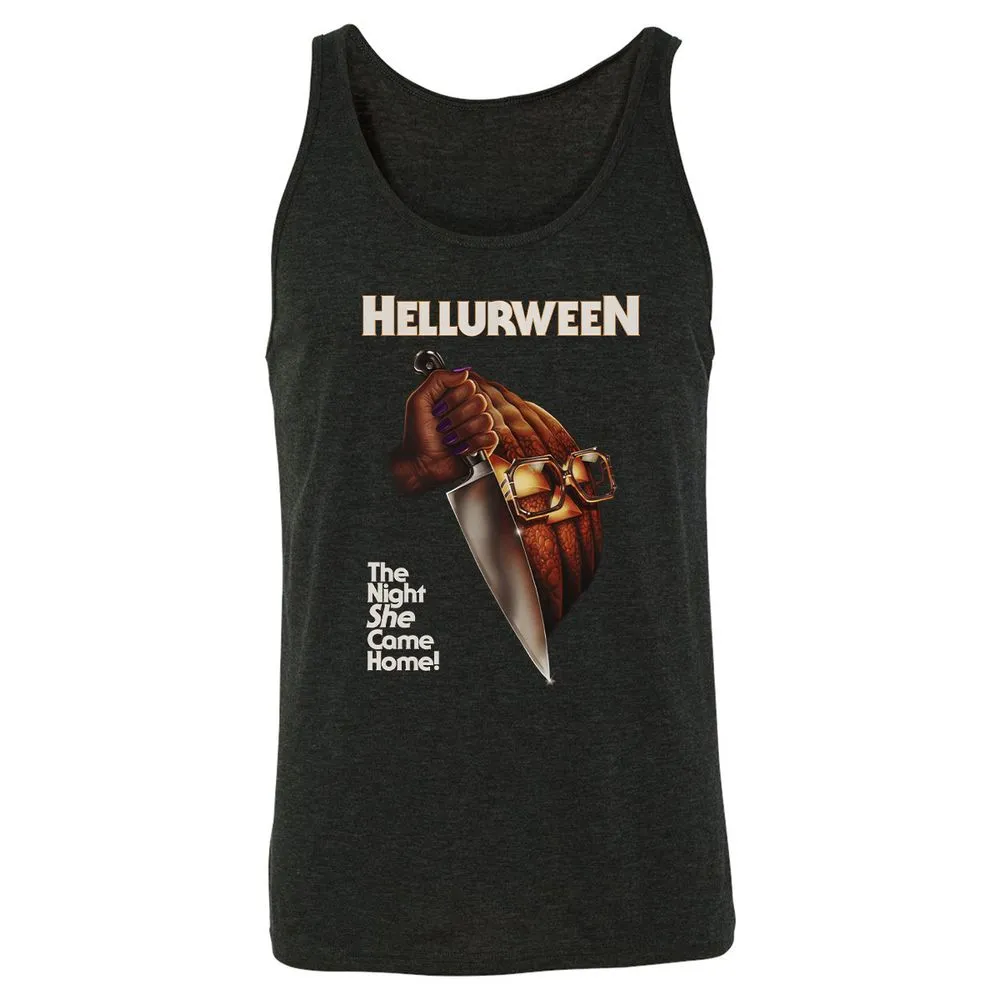 Unisex Jersey Tank - QZ8Y4ZA8 - Charcoal Black Triblend - 5