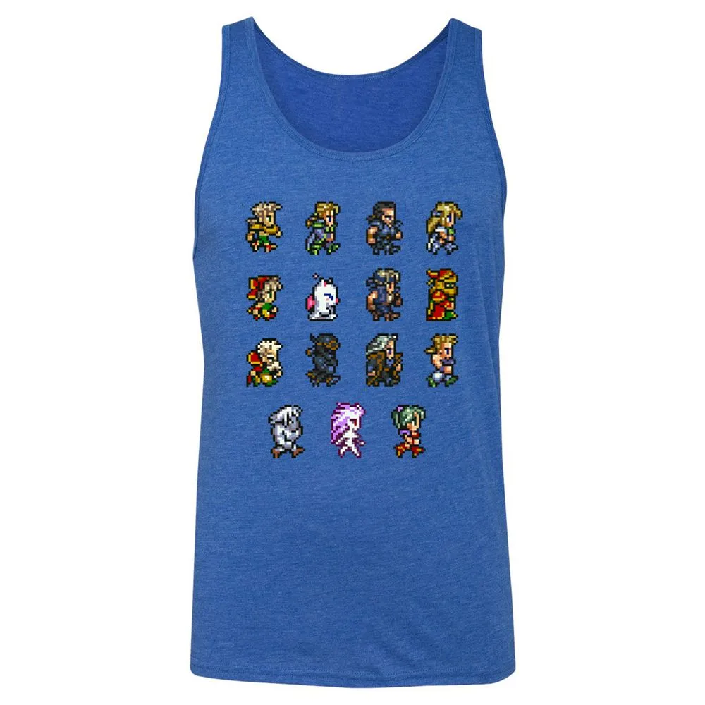 Unisex Jersey Tank - SDHARRUR - True Royal Triblend - 12