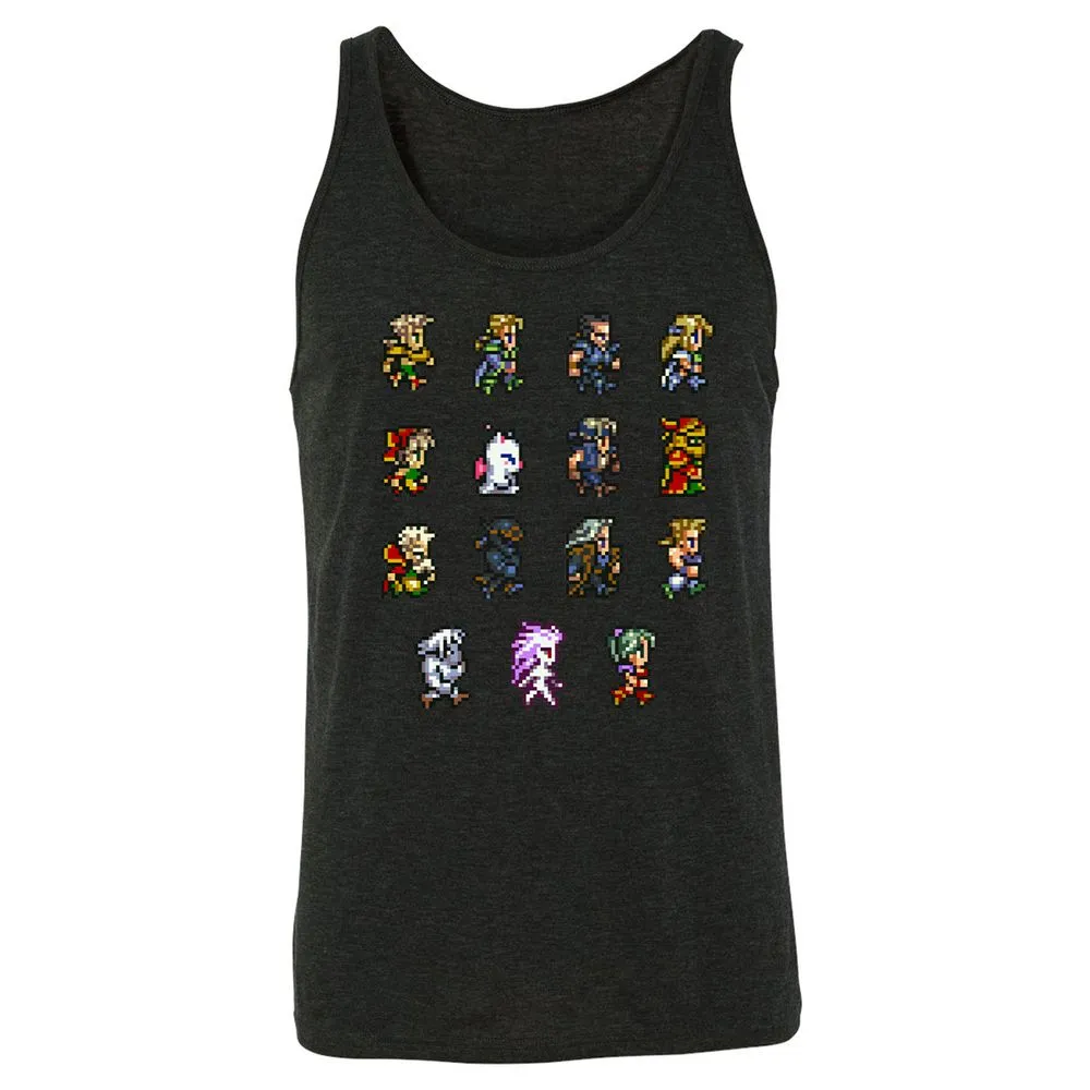 Unisex Jersey Tank - SDHARRUR - Charcoal Black Triblend - 5