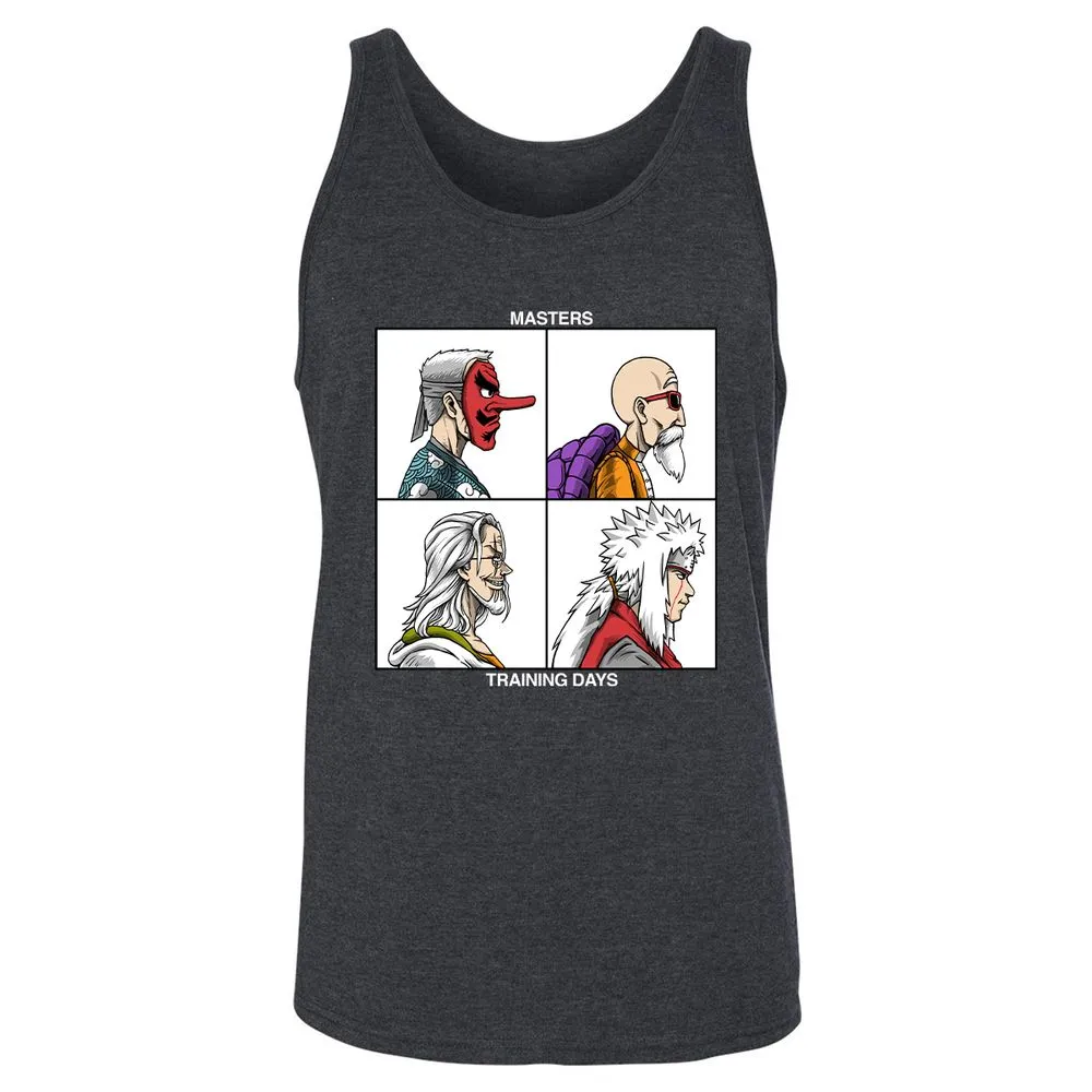 Unisex Jersey Tank - UJ2V1R3W - Dark Grey Heather - 6