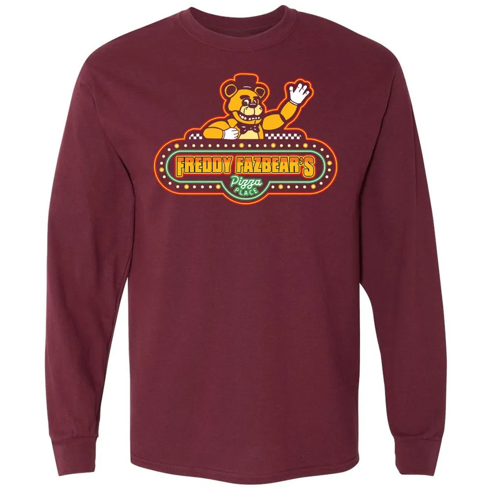 Long Sleeve T-Shirt - X2QUTYSN - Maroon - 11