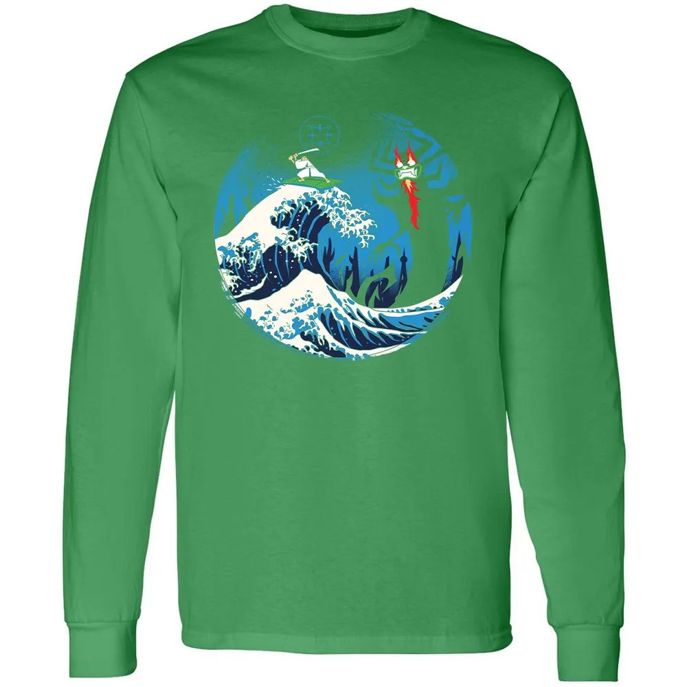Long Sleeve T-Shirt - 68FD9F8U - Irish Green - 10
