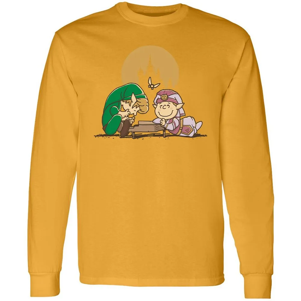 Long Sleeve T-Shirt - F5MEP7NY - Gold - 9