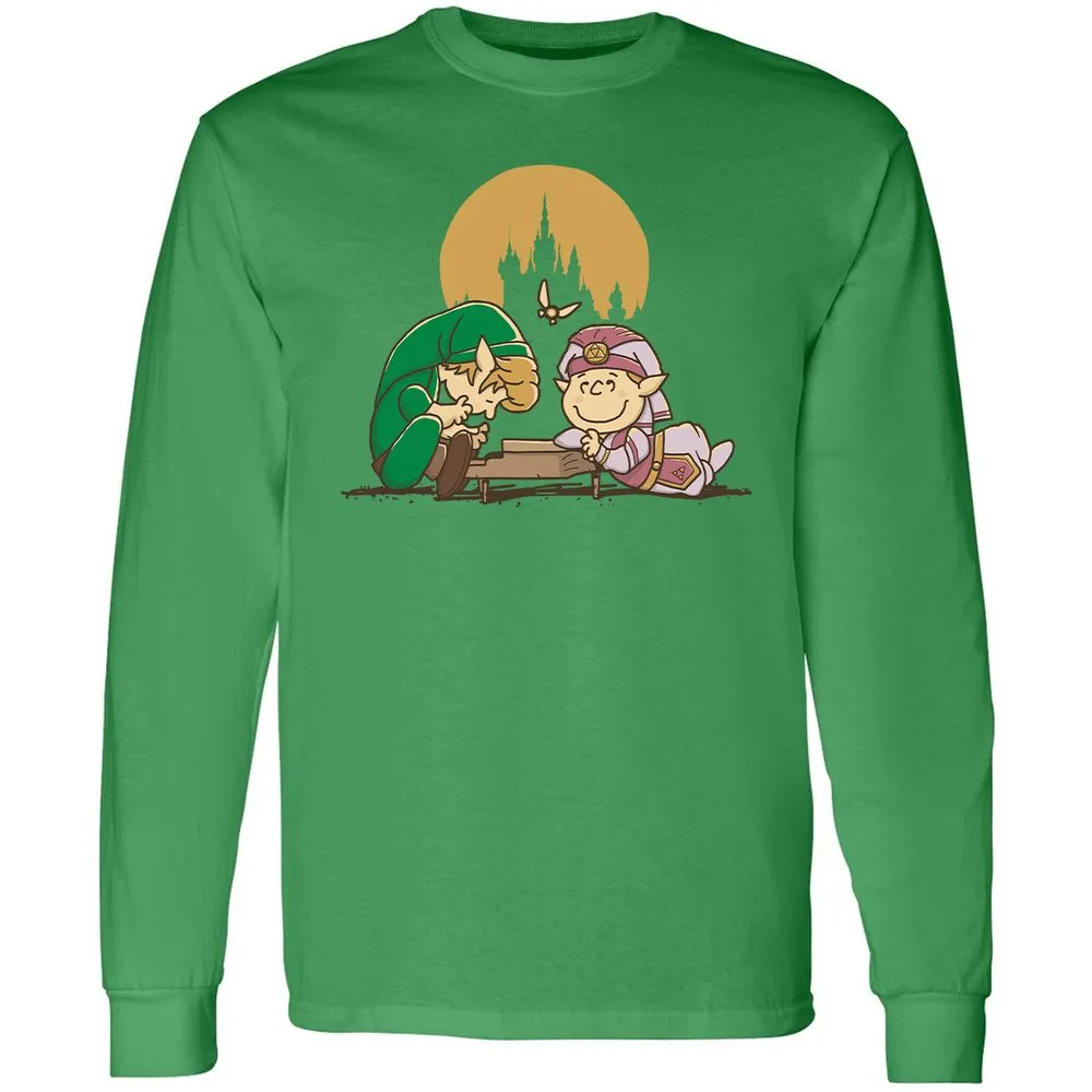 Long Sleeve T-Shirt - F5MEP7NY - Irish Green - 10