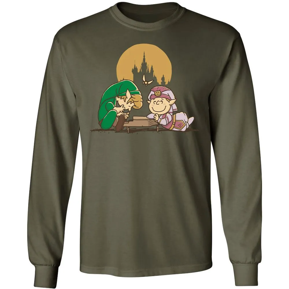 Long Sleeve T-Shirt - F5MEP7NY - Military Green - 16
