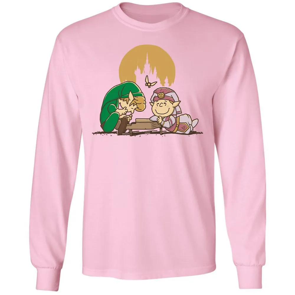 Long Sleeve T-Shirt - F5MEP7NY - Light Pink - 3