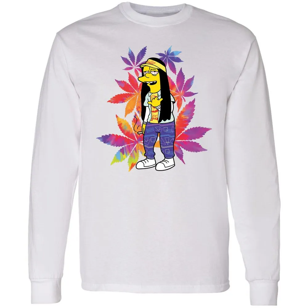 Long Sleeve T-Shirt - 5V6NKQSP - White - 5