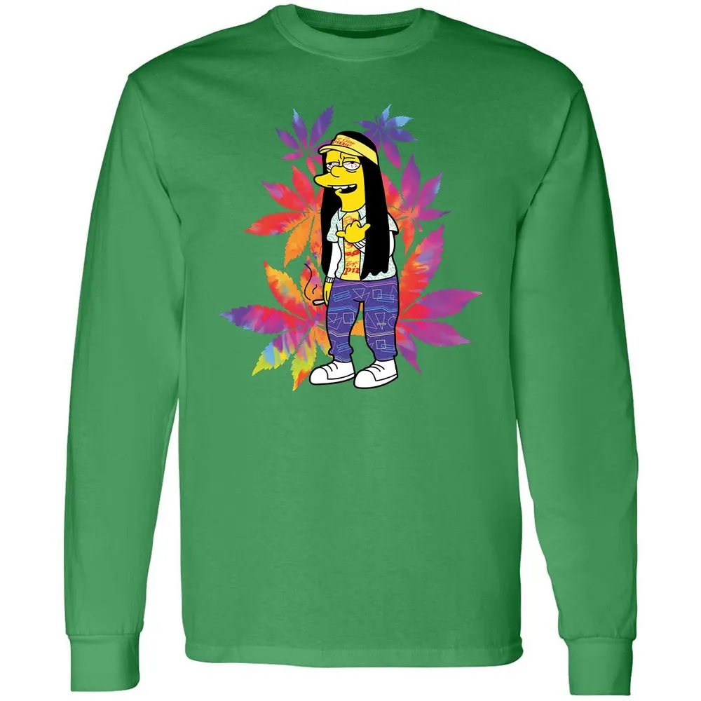 Long Sleeve T-Shirt - 5V6NKQSP - Irish Green - 10