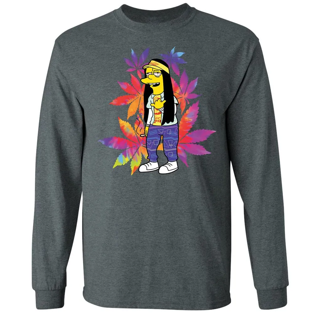 Long Sleeve T-Shirt - 5V6NKQSP - Dark Heather - 15