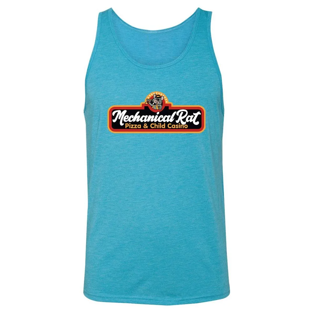 Unisex Jersey Tank - 6MAMSV8D - Aqua Triblend - 3