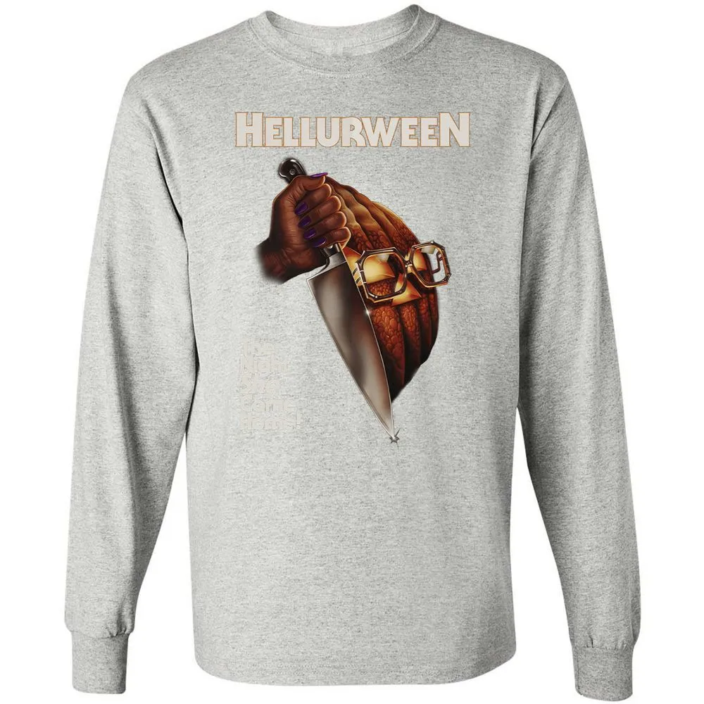 Long Sleeve T-Shirt - 8F7VSQPC - Ash - 7