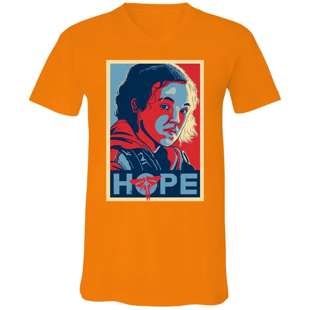 Unisex V-Neck T-Shirt - 1PPPSS8R - Orange - 11