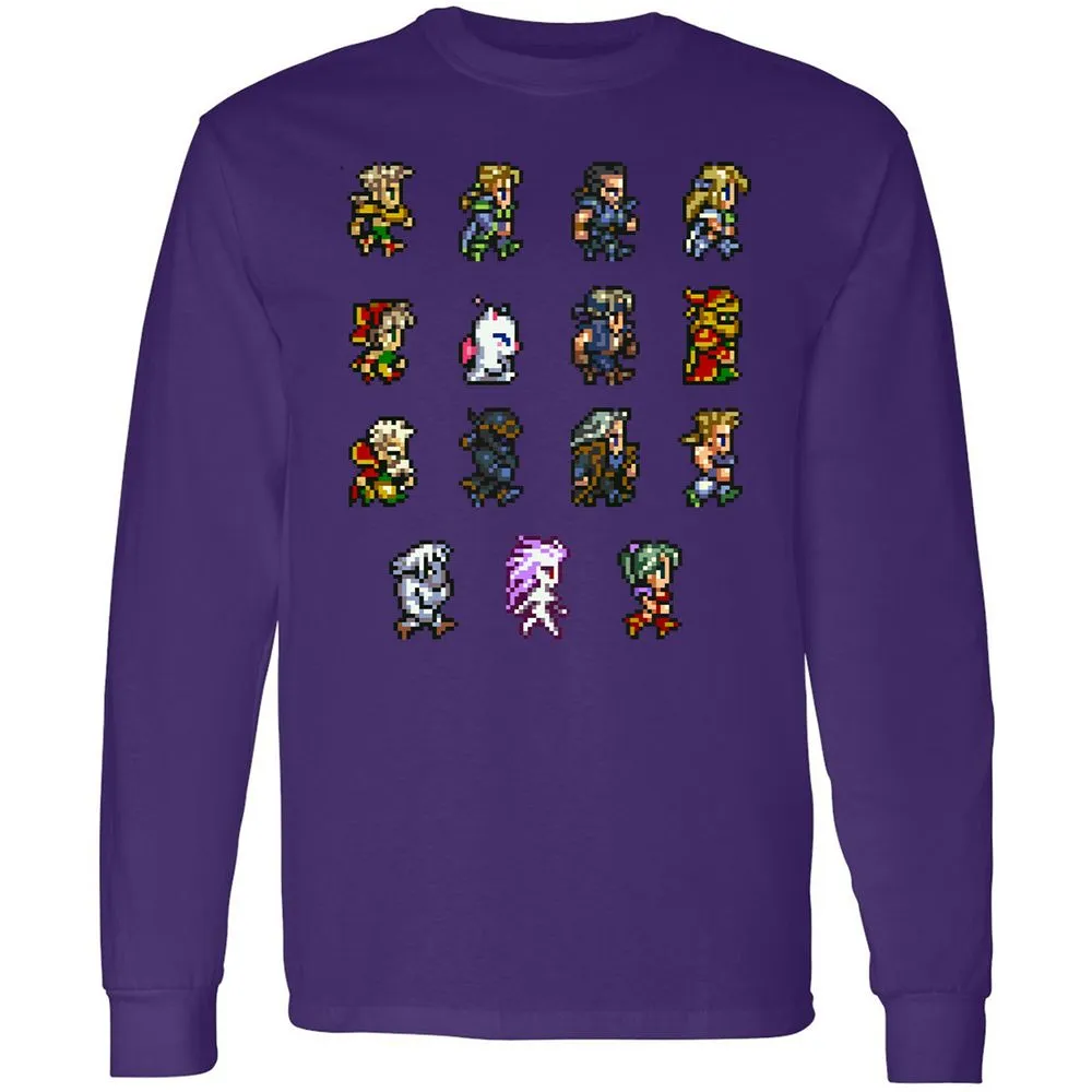Long Sleeve T-Shirt - GE77SPY4 - Purple - 13