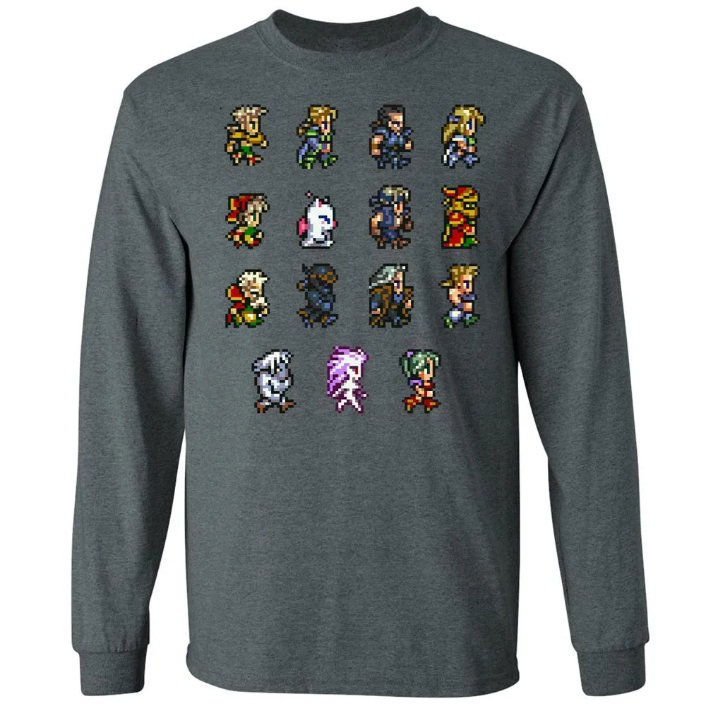 Long Sleeve T-Shirt - GE77SPY4 - Dark Heather - 15