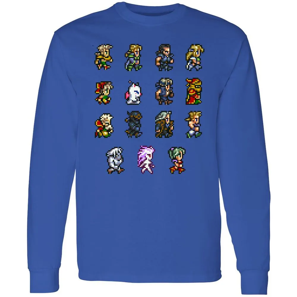 Long Sleeve T-Shirt - GE77SPY4 - Royal - 8