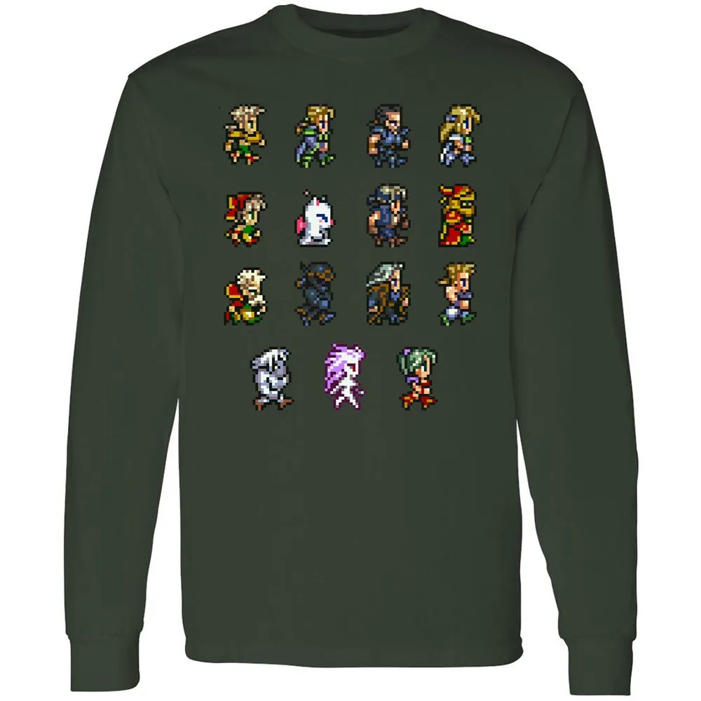 Long Sleeve T-Shirt - GE77SPY4 - Forest Green - 4