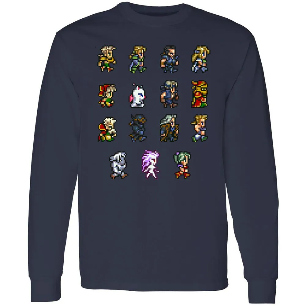 Long Sleeve T-Shirt - GE77SPY4 - Navy - 2
