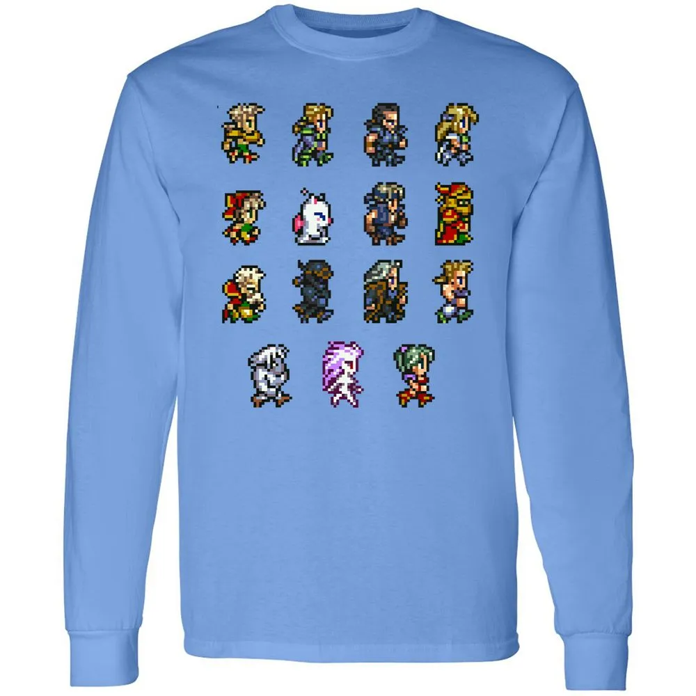 Long Sleeve T-Shirt - GE77SPY4 - Carolina Blue - 12