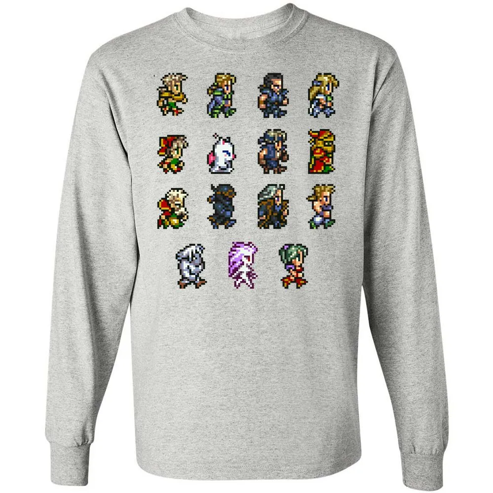 Long Sleeve T-Shirt - GE77SPY4 - Ash - 7