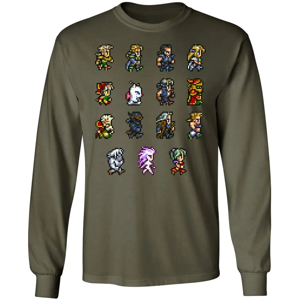Long Sleeve T-Shirt - GE77SPY4 - Military Green - 16