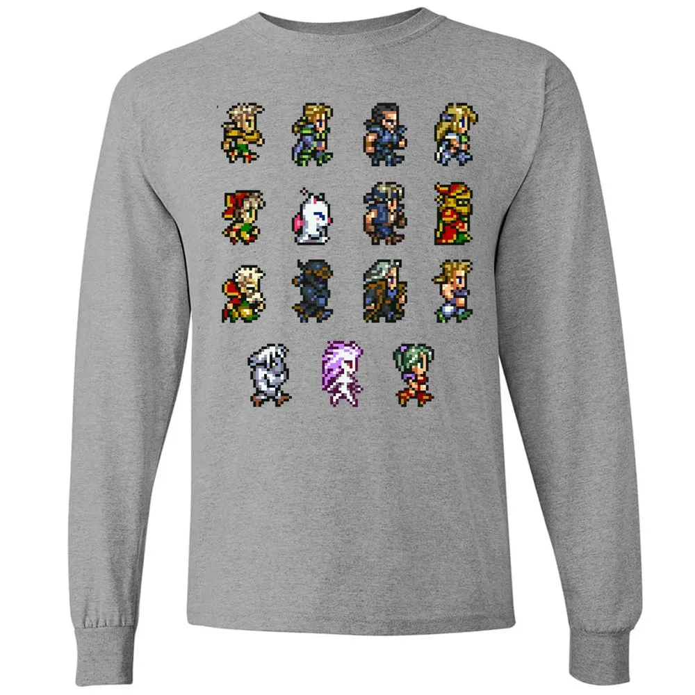 Long Sleeve T-Shirt - GE77SPY4 - Graphite Heather - 6