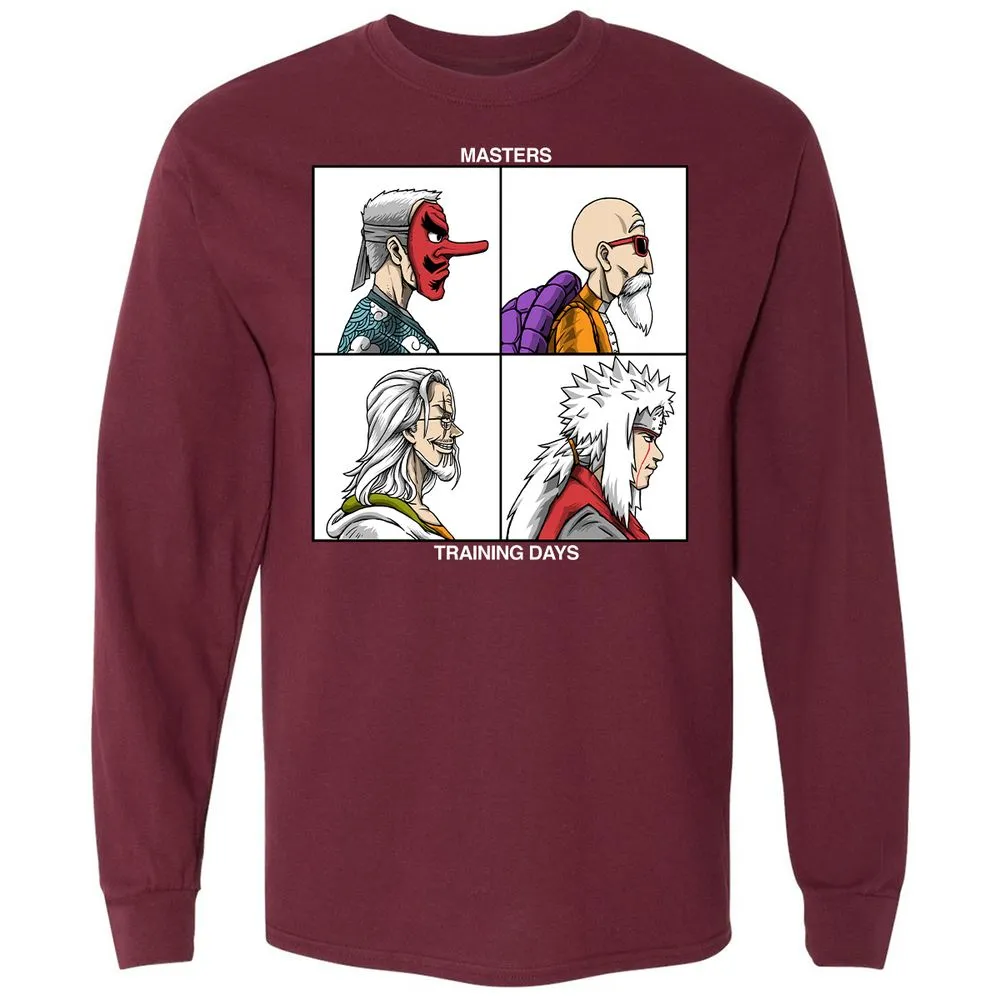 Long Sleeve T-Shirt - 3QRZQTMT - Maroon - 11