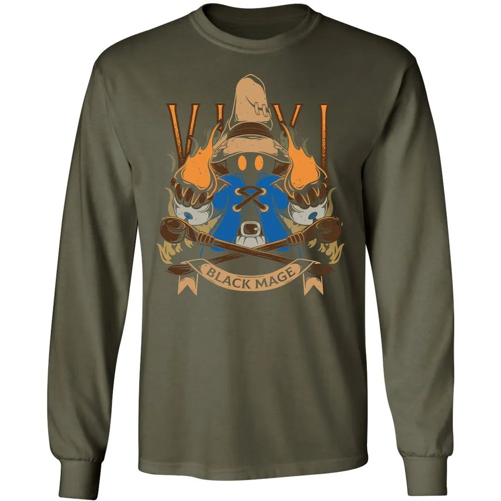 Long Sleeve T-Shirt - VES6EBVX - Military Green - 16