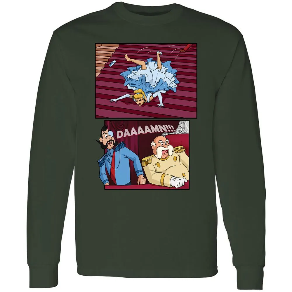Long Sleeve T-Shirt - ZQMUW51U - Forest Green - 4