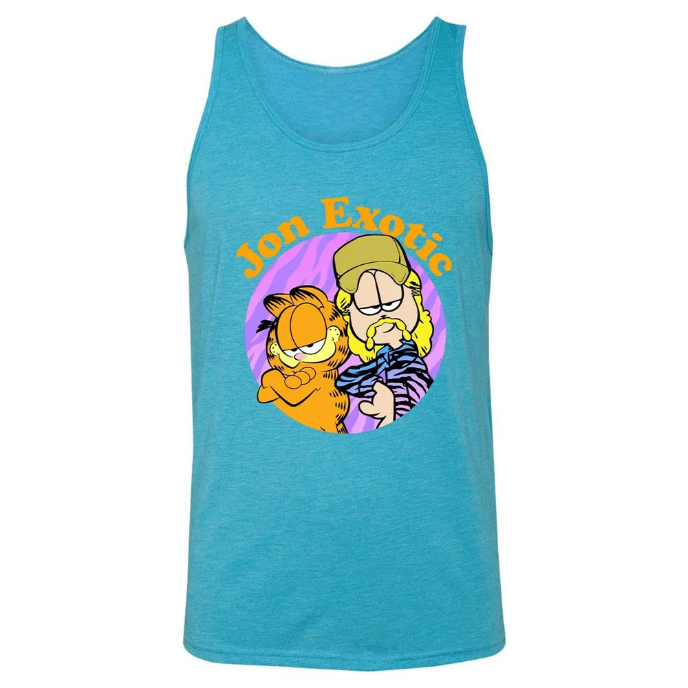 Unisex Jersey Tank - 5BU2418C - Aqua Triblend - 3