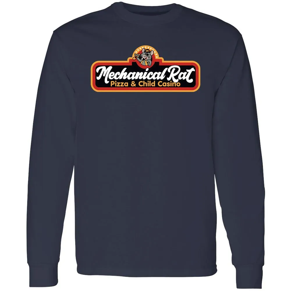 Long Sleeve T-Shirt - RJ9E61Y5 - Navy - 2